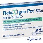 RELAXIGEN PET MINI BLISTER 20 COMPRESSE